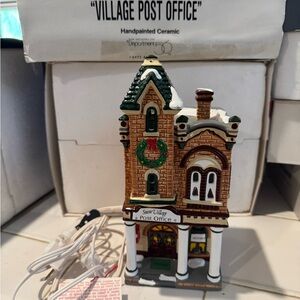 Department 56 Snow Village 1992 Post Office 5422-4
